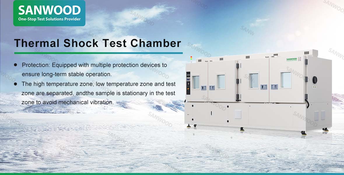 GJB 150.5A Sanwood Technology Thermal Shock Test Chamber for Low Altitude Economy Protection2