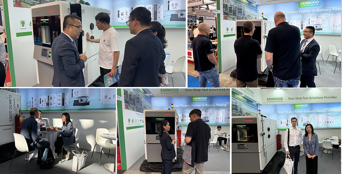 Exhibition in progress 丨Sanwood Technology is looking forward to meeting you at Battery Europe and EV Technology Expo!1