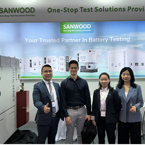 Exhibition in progress 丨Sanwood Technology is looking forward to meeting you at Battery Europe and EV Technology Expo!