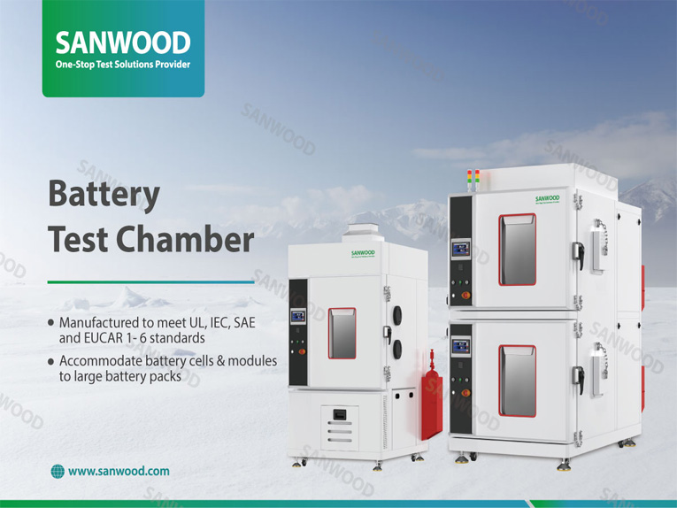 UL 1642 Test standard - Battery explosion-proof test chamber