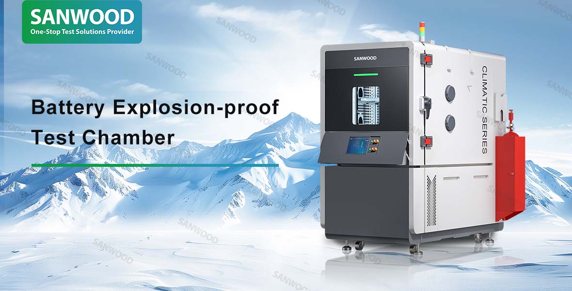 IEC 60086-4 Battery Test - SANWOOD TECHNOLOGY BATTERY EXPLOSION PROTECTION TEST CHAMBER 2