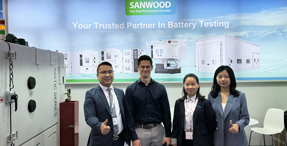 Exhibition in progress 丨Sanwood Technology is looking forward to meeting you at Battery Europe and EV Technology Expo!2